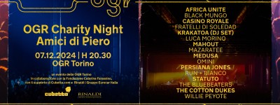 Ogr Torino - OGR Charity Night, Amici di Piero 2024